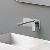 Смеситель для раковины встраиваемый однорычажный с регулятором давления HI-BOX цвет хром VBFW-1E1CH VINCEA