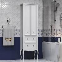 Пенал Opadiris Валери 56 двухстворчатый, цвет белый 00-00007339 1900/558/371 Opadiris