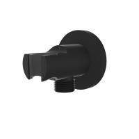 Держатель ручного душа с подводом воды VSC-31MB цвет черный Vincea