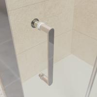 Душевая дверь RGW PA-14 120*195 41081412-51 профиль Хром стекло Шиншила 6 мм RGW