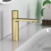 Смеситель для раковины  однорычажный цвет брашированное золото VBF-4V3BG VINCEA