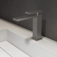 Смеситель для раковины однорычажный цвет вороненая сталь VBF-2DS1GM VINCEA