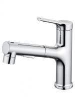 Смеситель для раковины с выдвижным изливом WONZON & WOGHAND, Хром (WW-A40862-CR)